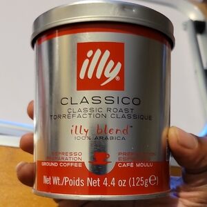 Illy Classico Ground Coffee Tin Bb 04/2027